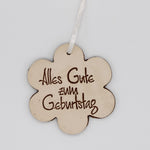 Keramik-Anhänger "Alles Gute zum Geburtstag"