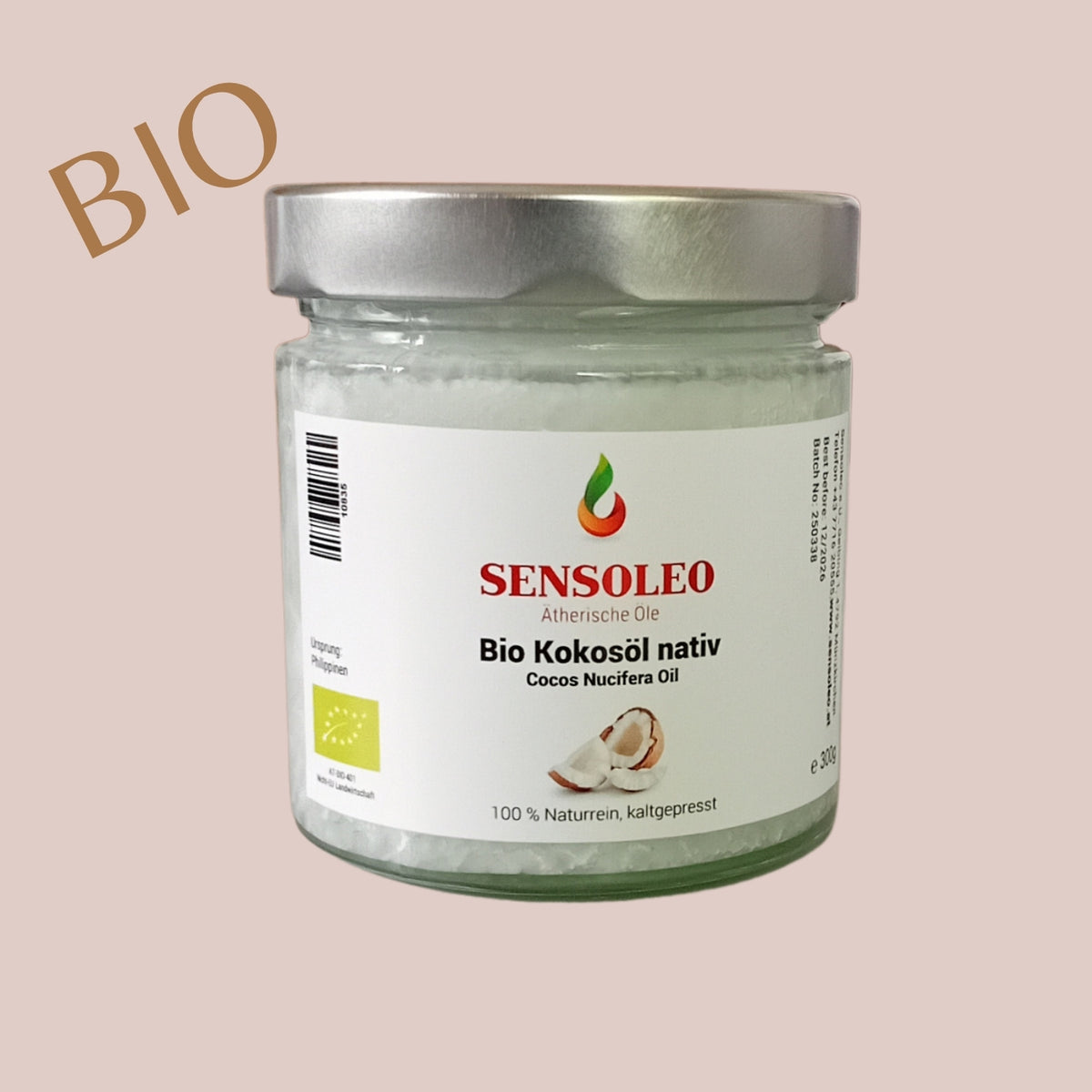 Kokosöl nativ Bio 300g
