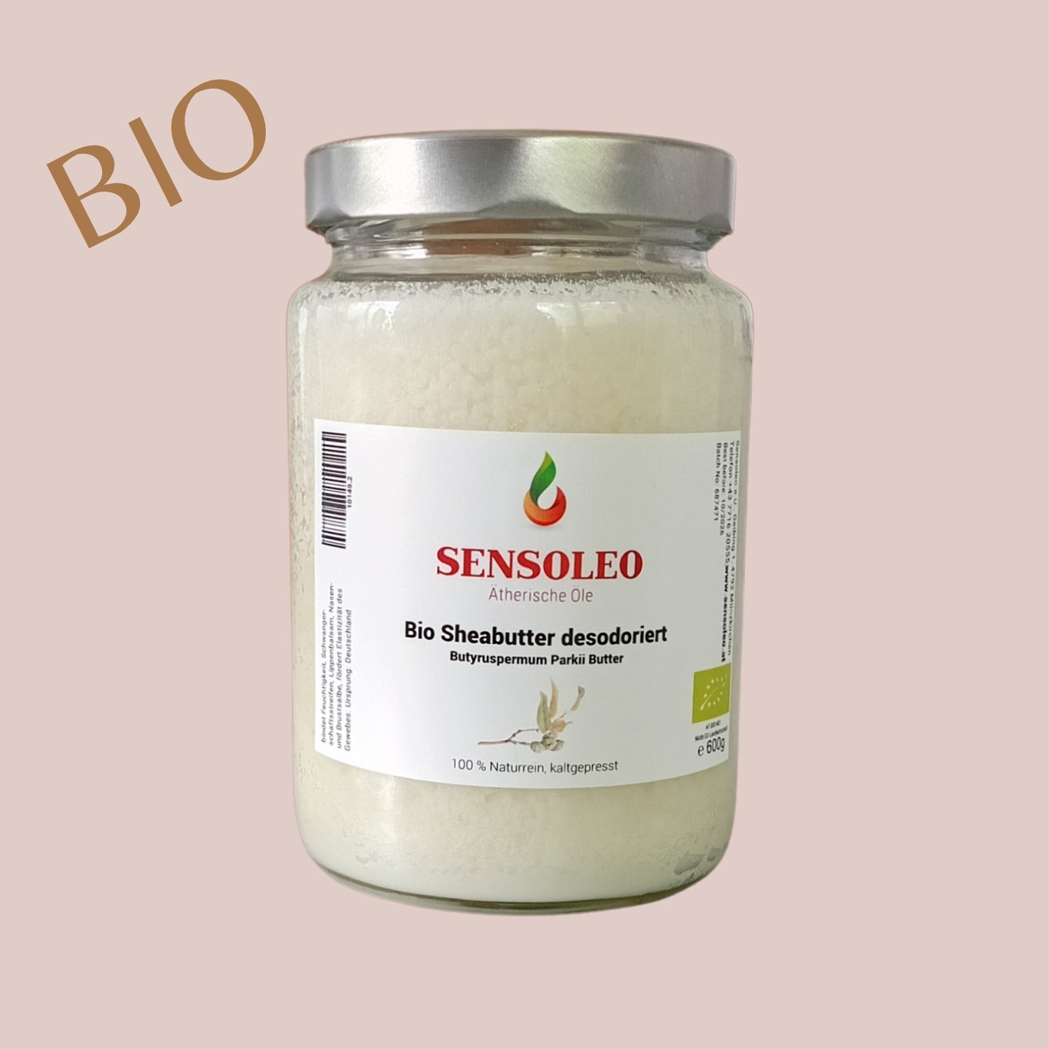Sheabutter desodoriert Bio 100g_2